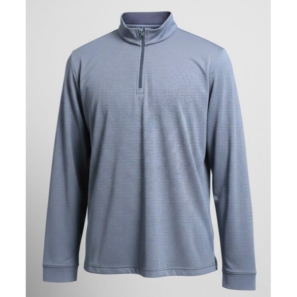 Ben Hogan Golf Pullover Mens 3XL Blue 1/4 Zip Long Sleeve Performance Stretch